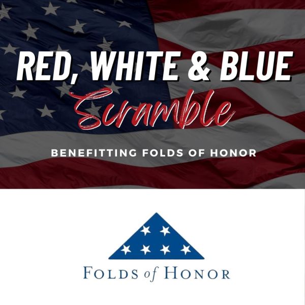 Red, White, and Blue Scramble- Sunday, June 29th, 2025- $400