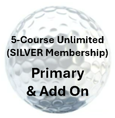 (2026) 5-Course UNLIMITED Membership - NEW MEMBER - Primary + Add On of Spouse or Child (age 12-17)